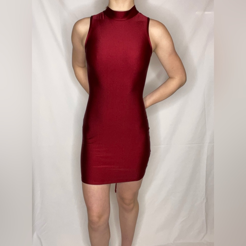 Feeling Snatched Ruched Mini Dress💅🏻
